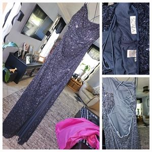 Beautiful sequin prom dress